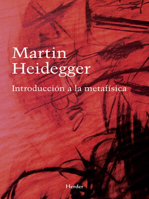 cover image of Introducción a la metafísica